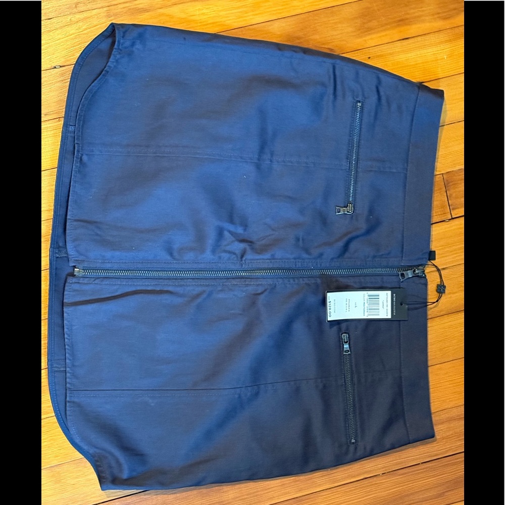 BCBG Skirt Women’s Navy Zipper Jania L